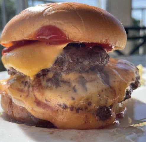 Best Double beef patty burger in Saint Paul