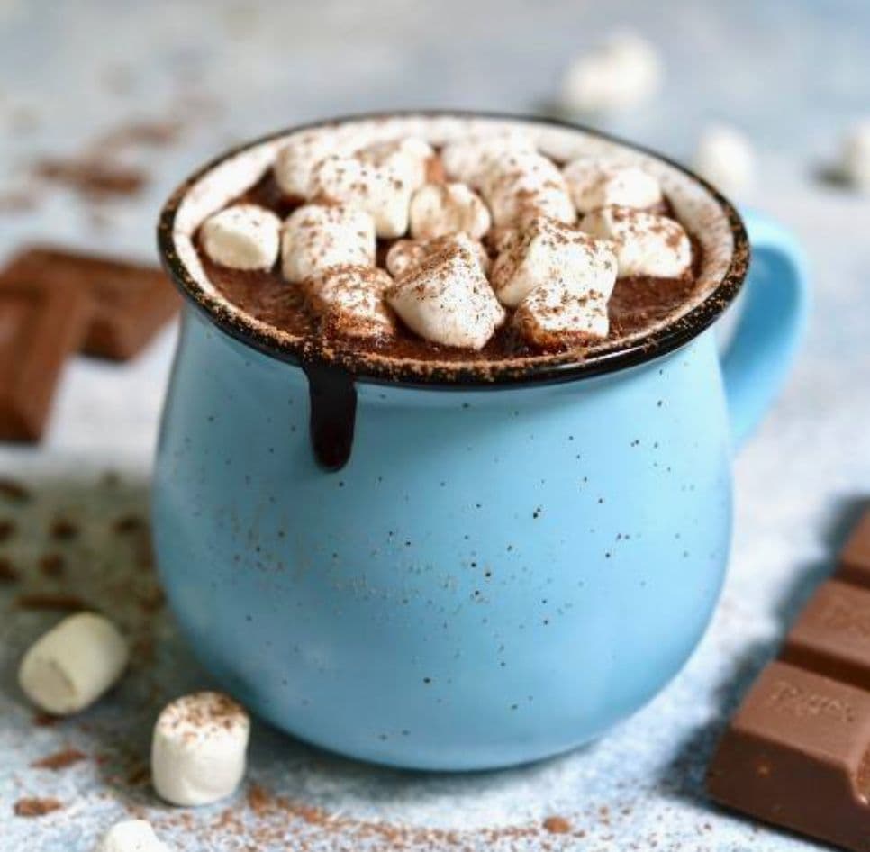 Best mug of hot chocolate topped with marshmallows in Saint Paul