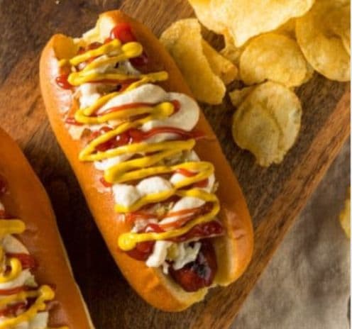 Best Hotdog with relish, ketchup, and mustard in Saint Paul