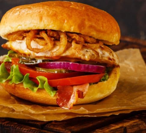 Best Minnesota chicken burger in Saint Paul