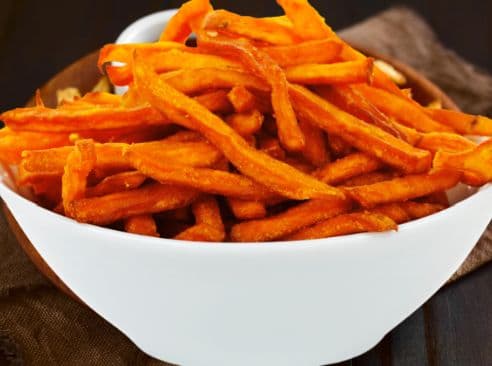 Best Crispy sweet potato fries in Saint Paul