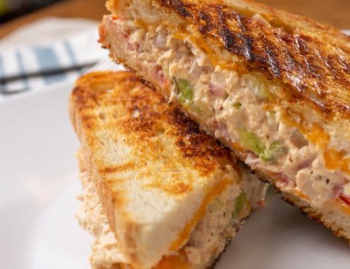 Best Tuna salad sandwich with pickles and dijon mustard in Saint Paul
